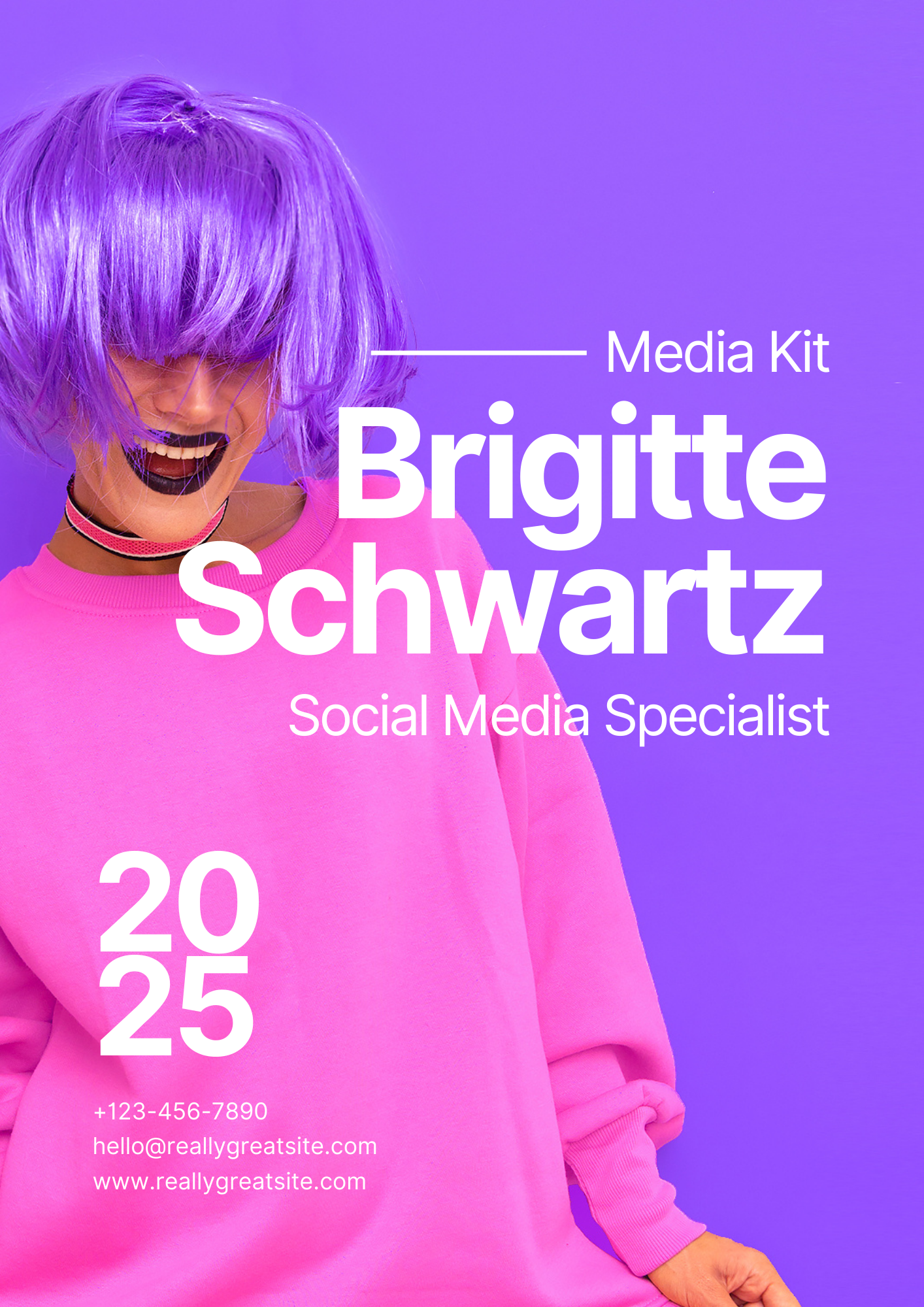 Media Kit for Brigitte Schwartz